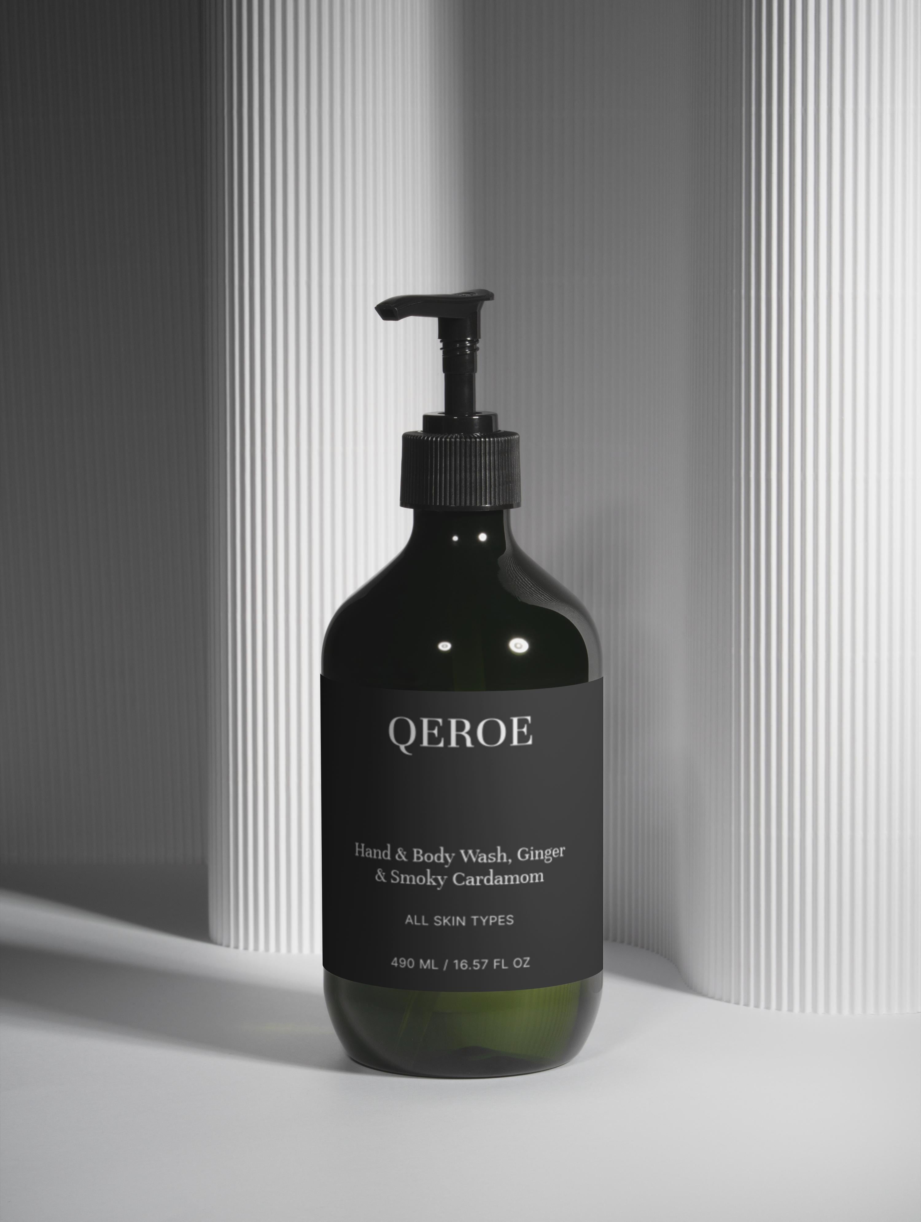 Hand & Body Wash, Ginger & Smoky Cardamom