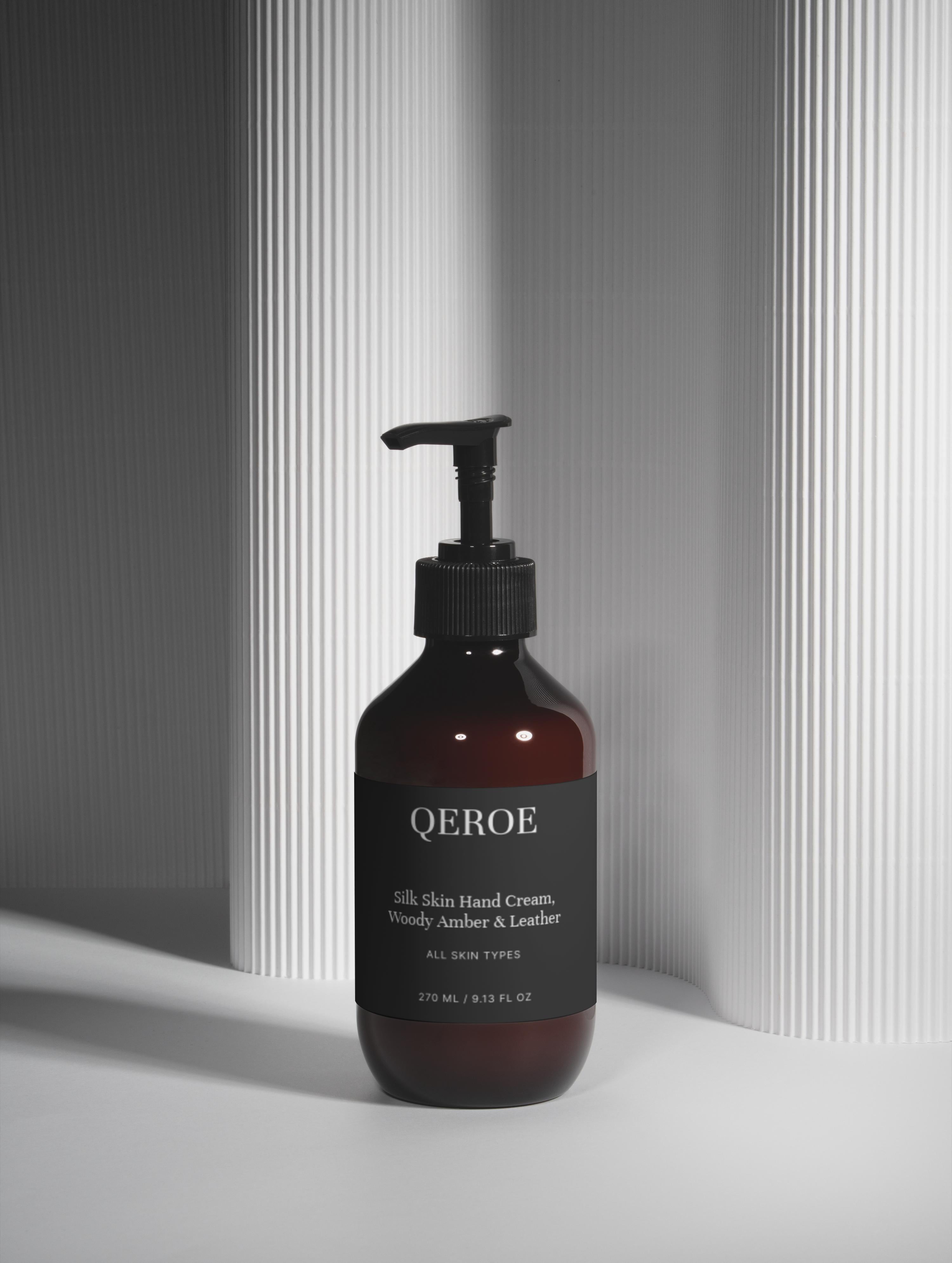 Silk Skin Hand Cream, Woody Amber & Leather